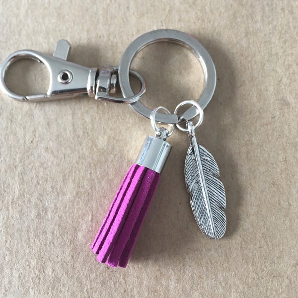 Tassel Keychain Etsy