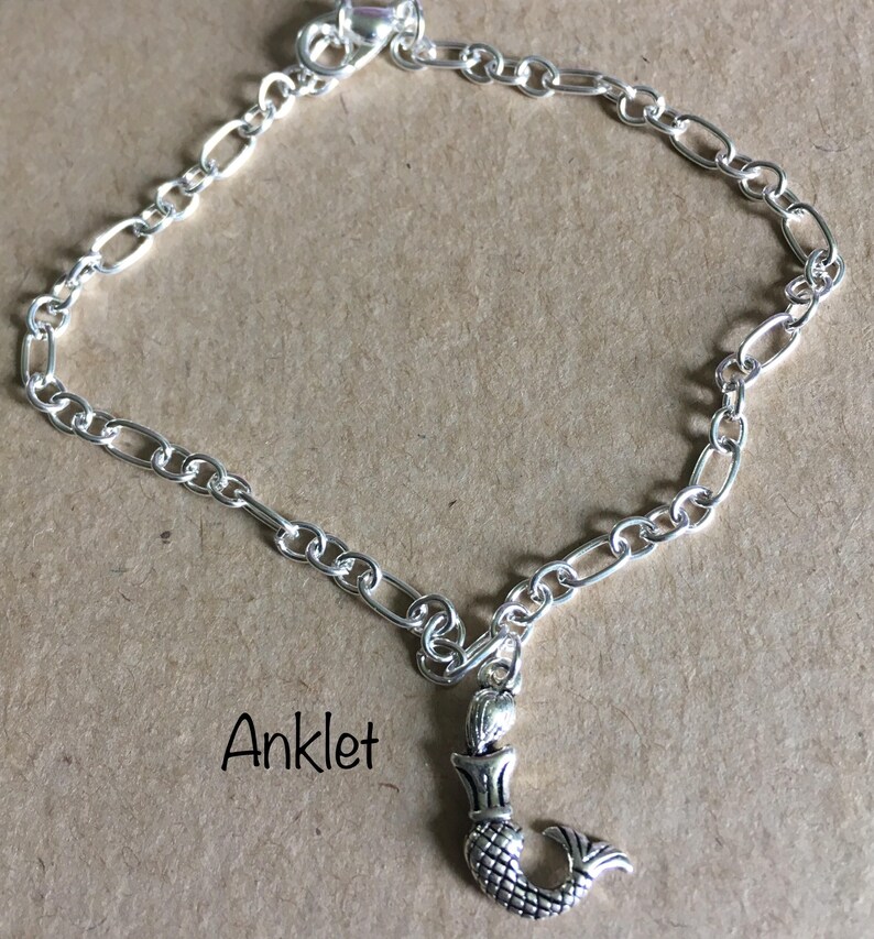 Mermaid Anklet Bracelet Etsy