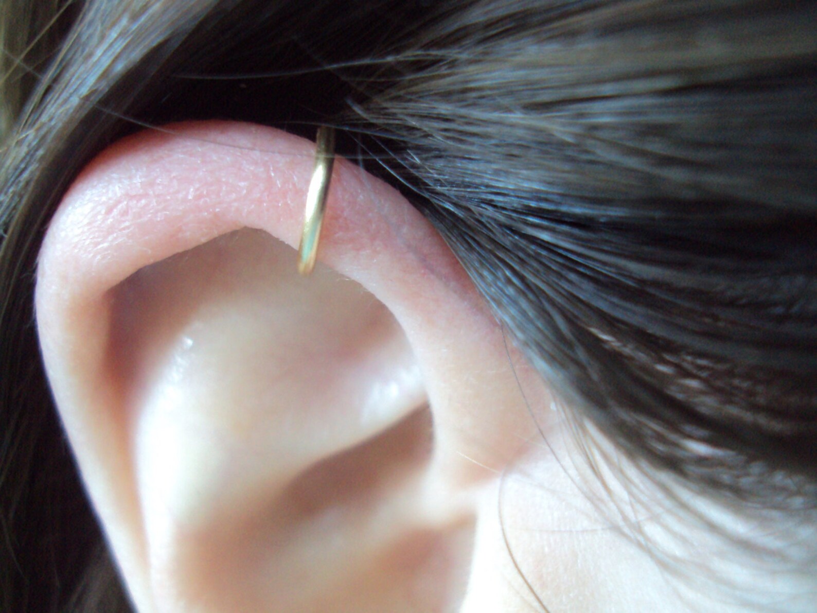 Fake Cartilage Piercing Ear Cuff Fake Piercing Cartilage Etsy