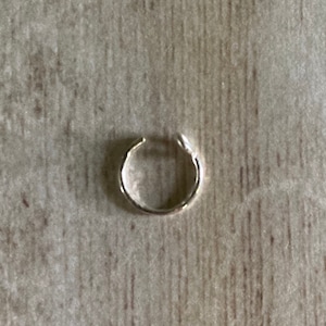 Hammered Fake Nose Ring