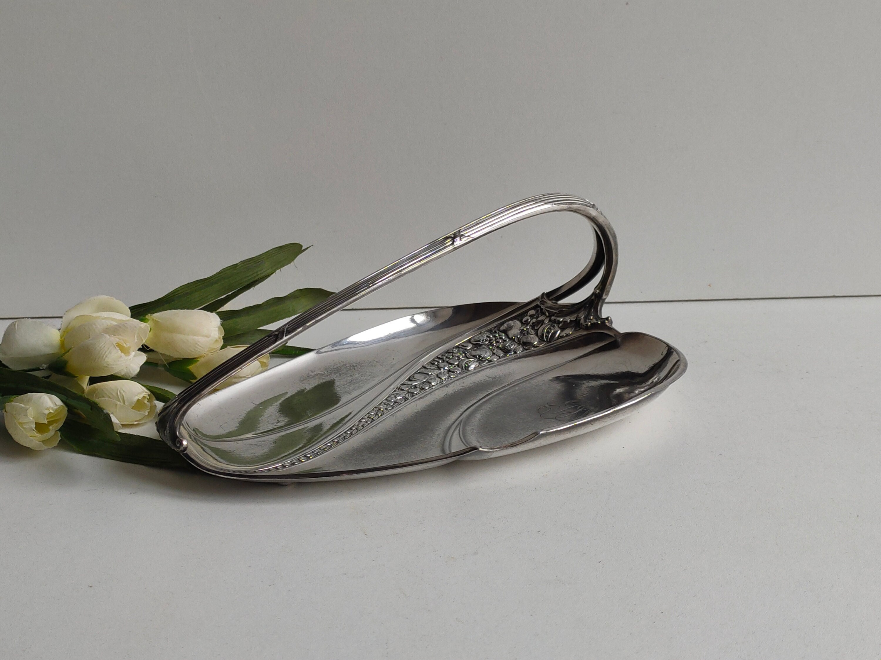 Antique WMF Silver Plated Dish, Art Nouveau / Jugendstil
