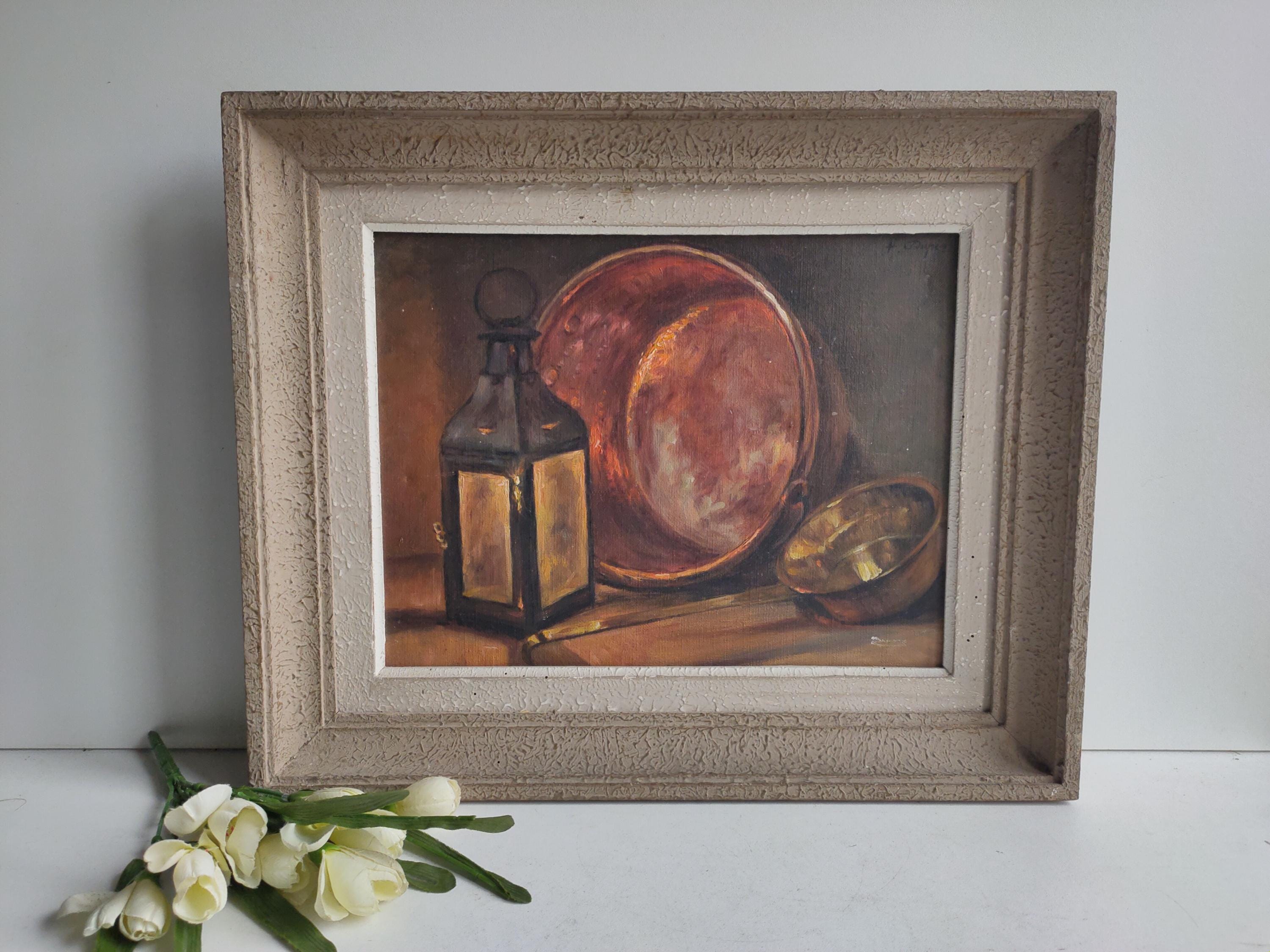 French brocante oil paintings - Etsy 日本
