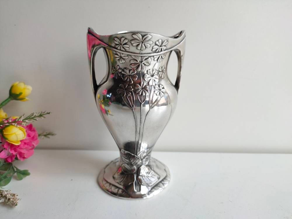 Christofle Christofle Silver Plate Goblet Cup floral design 
