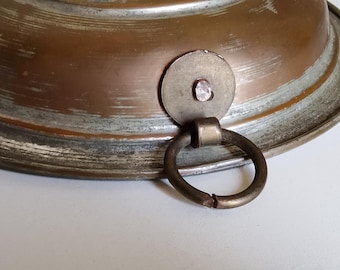 French vintage / antique copper colander.