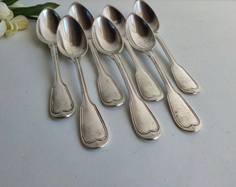 CHRISTOFLE Cutlery - CHINON Pattern - Coffee Spoon / Spoons