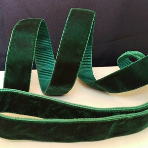 Dog Leash Velvet Forest Green image 4