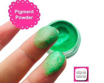 Amazing Apple Green Metallic Pigment Powder | Resin Jewellery | Craft MM29 T