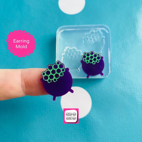 60mm Silicone Cauldron Necklace Mold  -  PM23