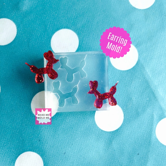 Silicone Earring Balloon Dog Mold EM10