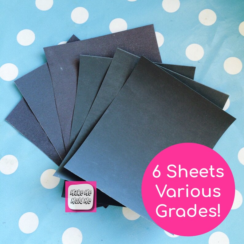 Resin Kit Wet Dry Sanding Paper All Grades MM63 Etsy