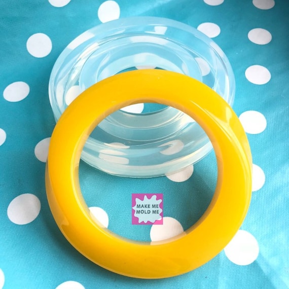 Irregular Shape Resin Bangle Silicone Mold BM14