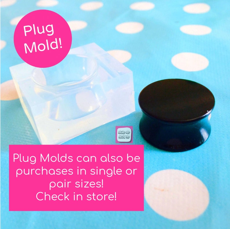 Silicone Ear Tunnel Plug Mold 10mm 12mm 14mm 16mm 18mm Etsy