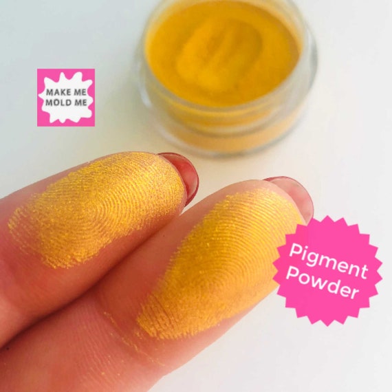 Amazing Golden Yellow Metallic Pigment Powder MM15