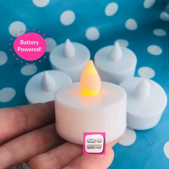 Battery powered sale led tea lights