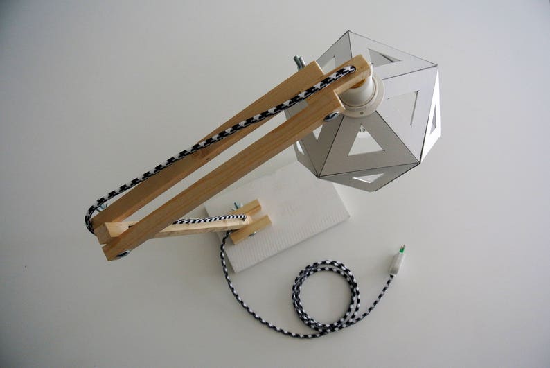White desk lamp