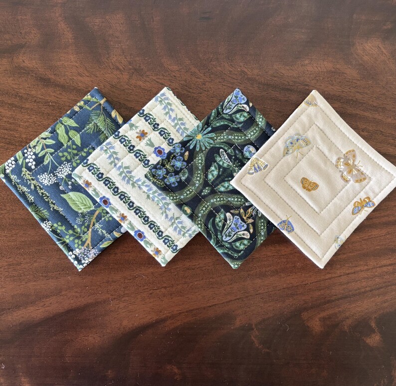 Rifle Paper Co. Fabric Coasters