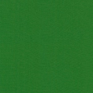 KONA Jungle Solids Fabric, KONA Solids, KONA Cotton, Kona, Robert Kaufman Jungle Green Kona by the Yard