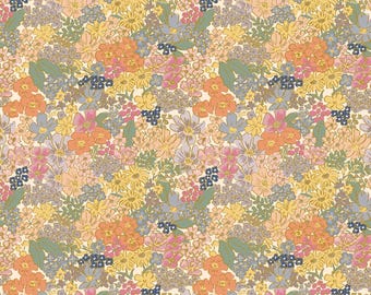 Rifle Paper Co. Mimi in blush metallic quiltkatoen