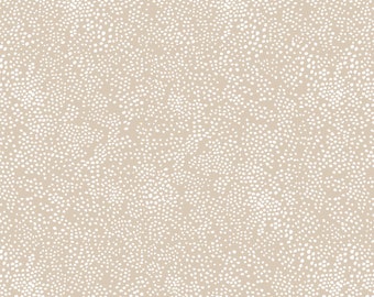RIFLE PAPER Basics Menagerie Champagne, Rifle Paper Company Basics Menagerie Linen, Rifle Basics Menagerie Champagne Linen Fabric