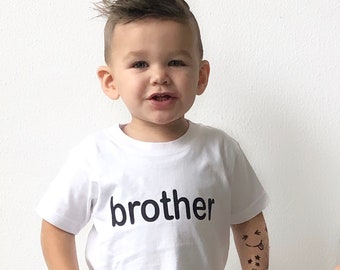 Brother TShirt, Kids Sibling Shirt