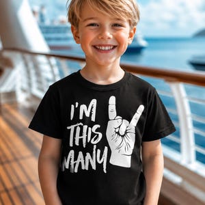 Ich bin dies viele 2 Kinder T-Shirt, Geburtstagsgeschenk, 2nd Party Tee