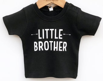 Little Brother Shirts, Gender Reveal, Sibling Shirts Gift for Brother