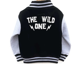 The Wild One Kids Varsity Jacket