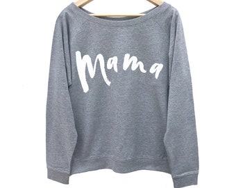 Mama Shirt, Maternity Clothes Wear, Mom Gift, Maternity Top, Baby Announcement Women's Sweater, Mothers Day Gift, Pregnancy Top, Mama Bear