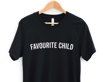 Lieblingskind T-Shirt, Geschwister Rivalität Shirt, lustiges Familien Shirt