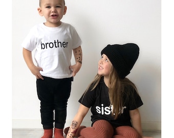 Sister and Brother Sibling Set