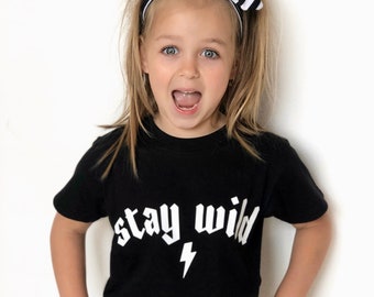 Kids Stay Wild Shirt, Cool TShirt for your Little Wild One