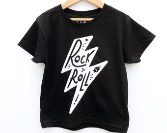 Rock and Roll Shirt, Kids & Baby Rock Music TShirt