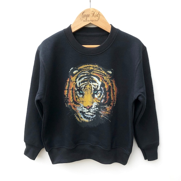 Tiger Sweater Etsy