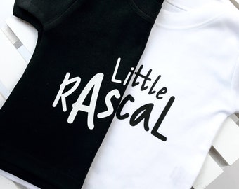 Little Rascals, Girls/Boys T-Shirt, Kids/Baby T-Shirt, Little Boy, Baby Shower Gift, Gift for Kids, Kids/Baby Clothes, Funny Baby Shirt