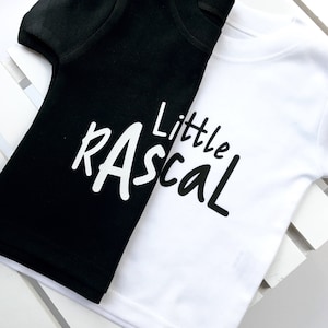 Little Rascal Cotton T-Shirt: Funny Baby Clothes