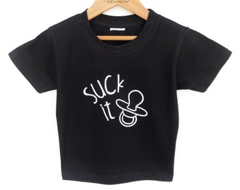 Suck It Kids TShirt, Sarcastic Funny Shirt, Toddler Shirt, Gender Neutral Shirt