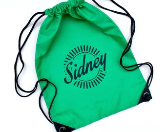 PE BAG OWL DESIGN GIRL/'S PERSONALISED GYM SWIMMING KIDS GIFT /& NAMED TOO !