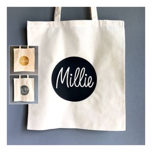 Sac fourre-tout personnalisé, sac fourre-tout de nom, sacs d’école, sac fourre-tout de mariage, sac de partie de poule de mariage, sac d’université, sacs de pépinière, sac de livre, sac de changement de bébé