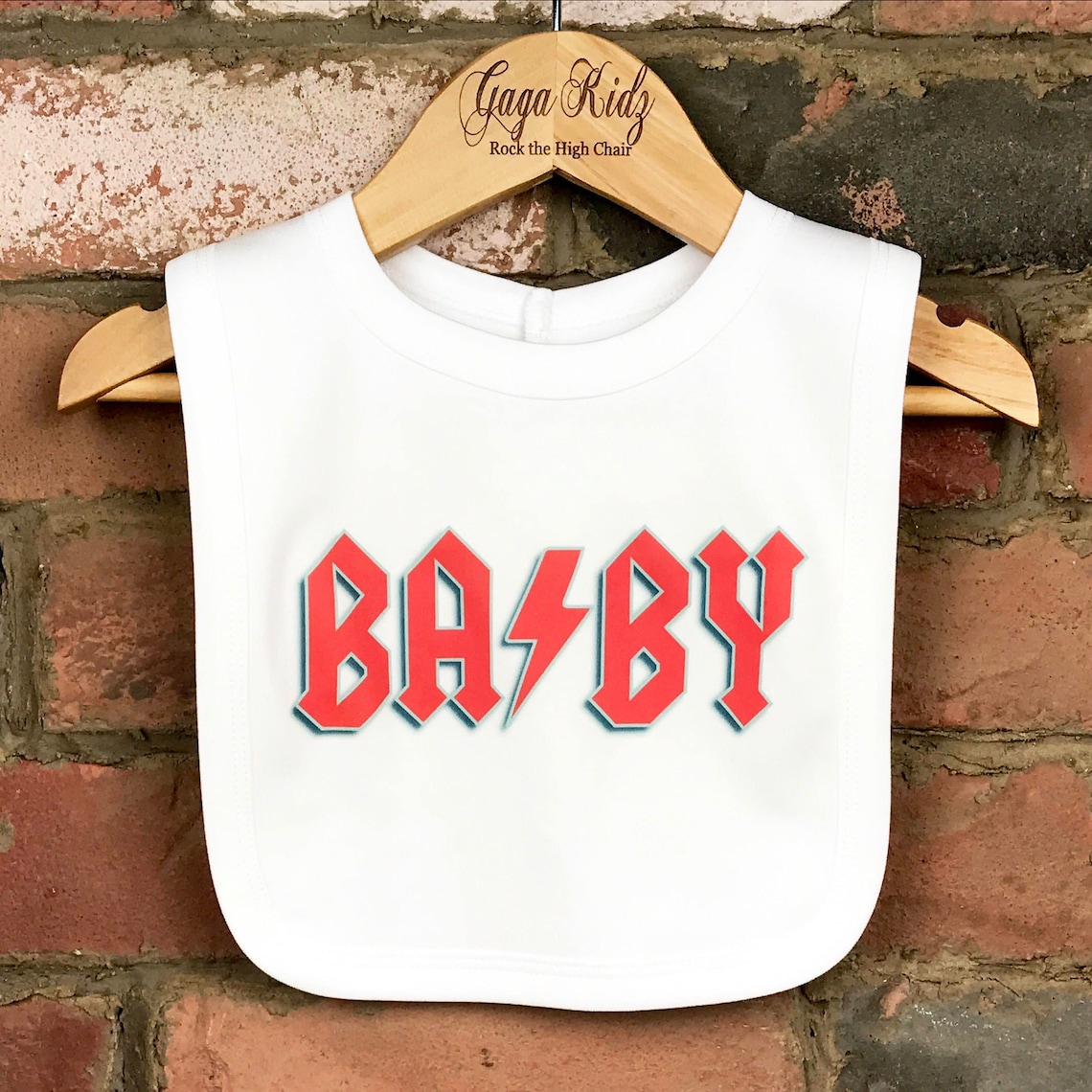 Rock n Roll Baby Bib Heavy Metal Baby Baby Rocker Etsy