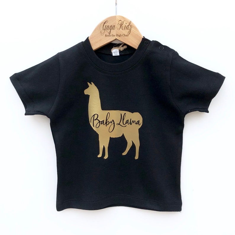 No Drama Llama Outfit Alpaca Shirt Llama Baby Tee