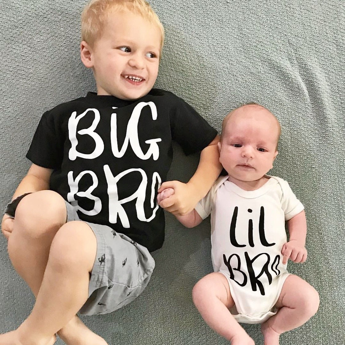 Baby Announcement Little Brother Lil Bro Baby Brother | Etsy