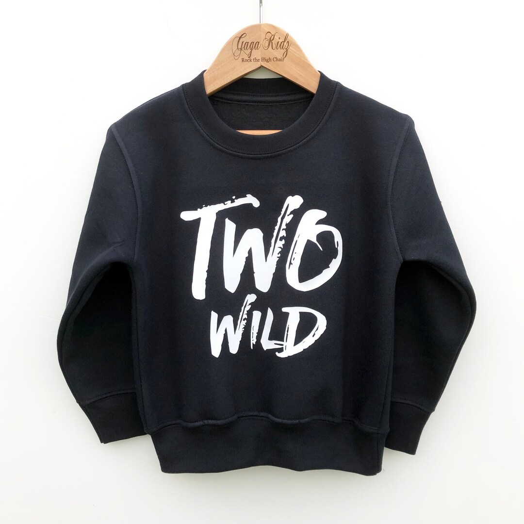 Two Wild Birthday Sweater, Toddler Sweatshirt for 2 Year Old Two Wild Birthday Sweater, Toddler Sweatshirt for 2 Year Old