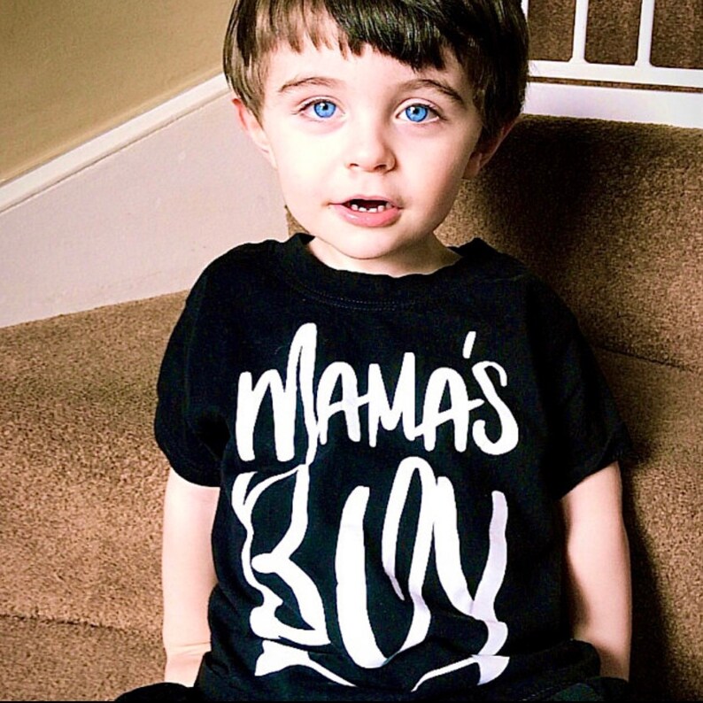 Mamas Boy Shirt, Boy Mom Shirt, Trendy Boys Clothing, Gift for Son, Mama's Boy Baby Toddler & Cool Kids TShirt, Baby Boy Gift image 8