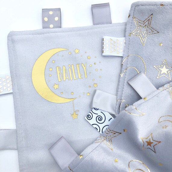 personalised tag blanket
