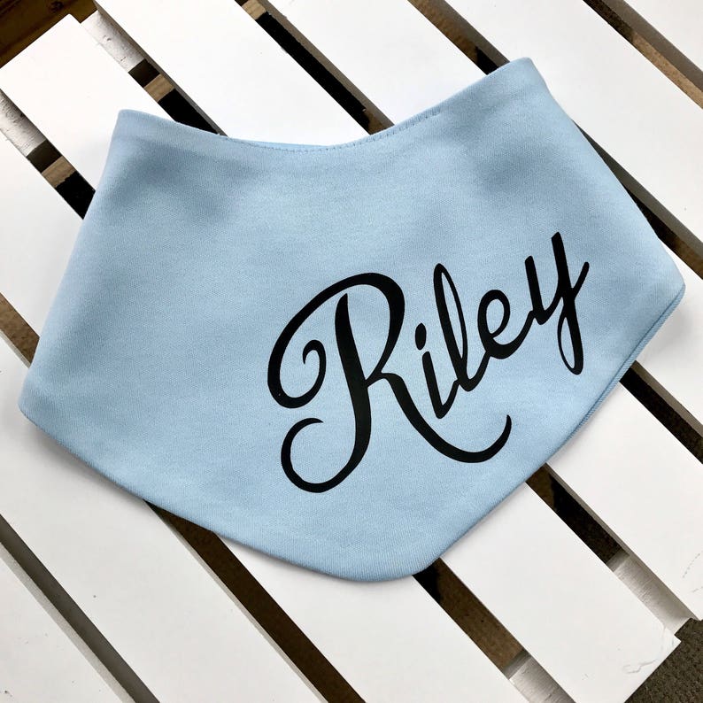 Personalised Baby Name Bibs Custom Name Bib Cute Baby Bibs Etsy