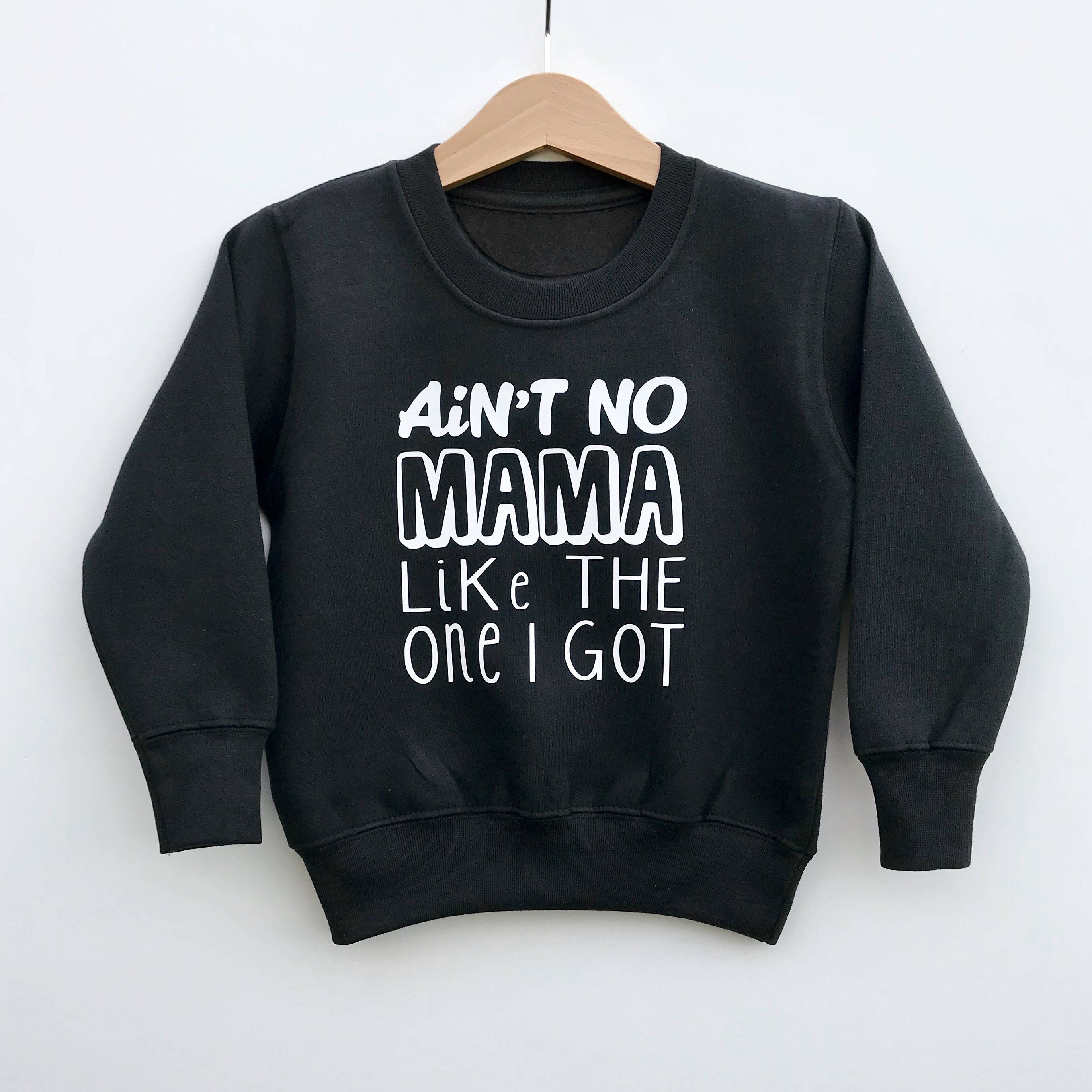 Aint No Mama Like The One I Got Pullover Hoodie Sweatshirt Mens Casual Workout Jacket Pullover