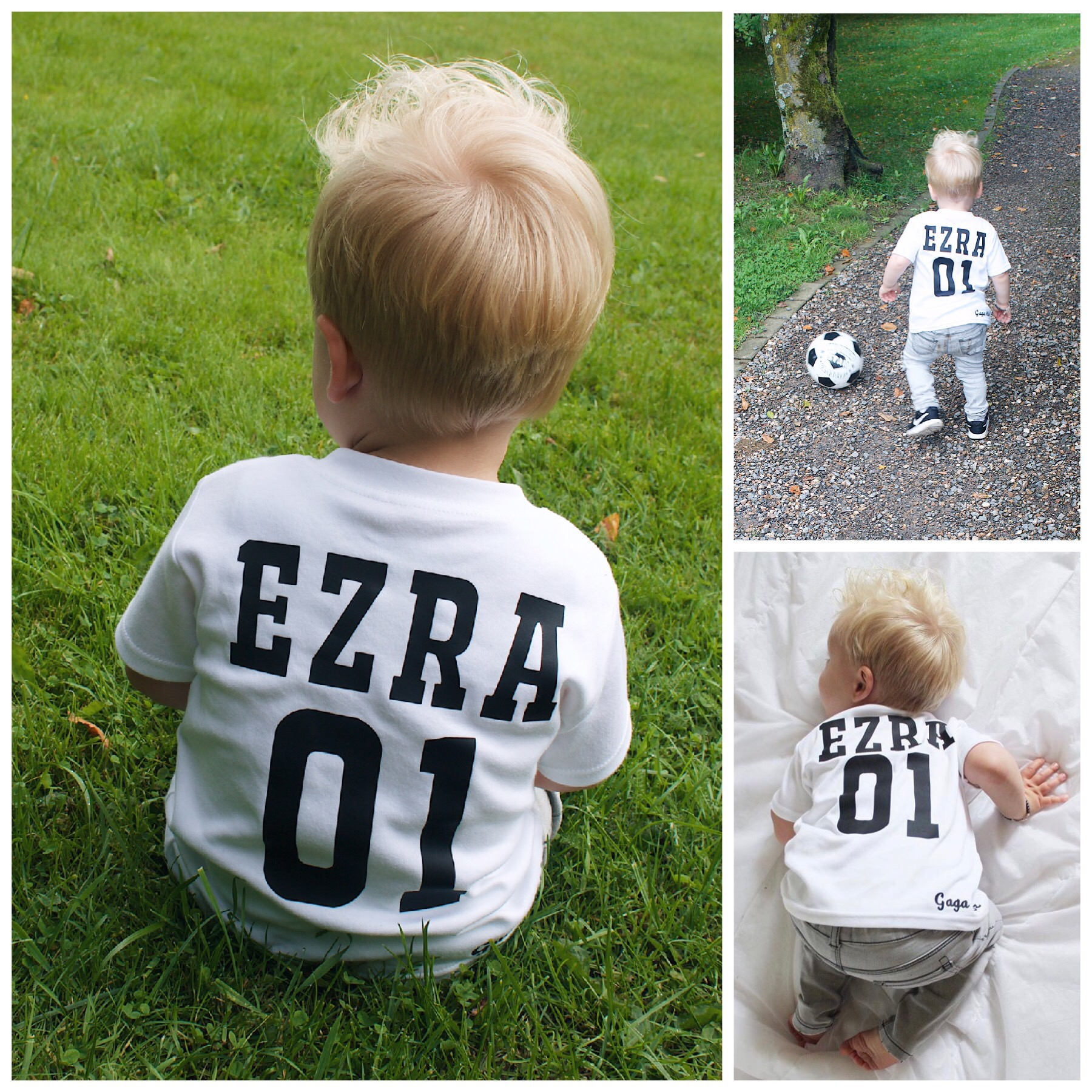 Custom Kids Sports T-shirt, Baby Football Shirt, Sport
