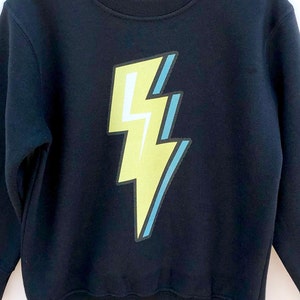 Lightning Bolt Shirt, Hipster T-shirt, Retro Baby Shirt, Music Festival ...