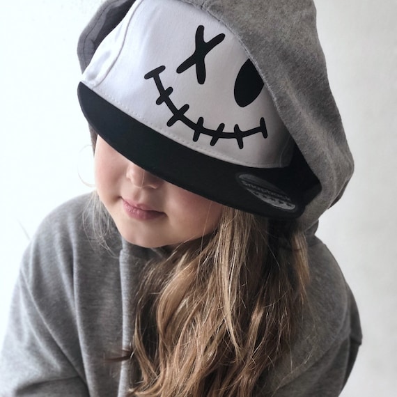 Happy Face Youth Baseball Cap, Snapback Cap, Baseball Hat Happy Face Youth Baseball Cap, Snapback Cap, Baseball Hat
