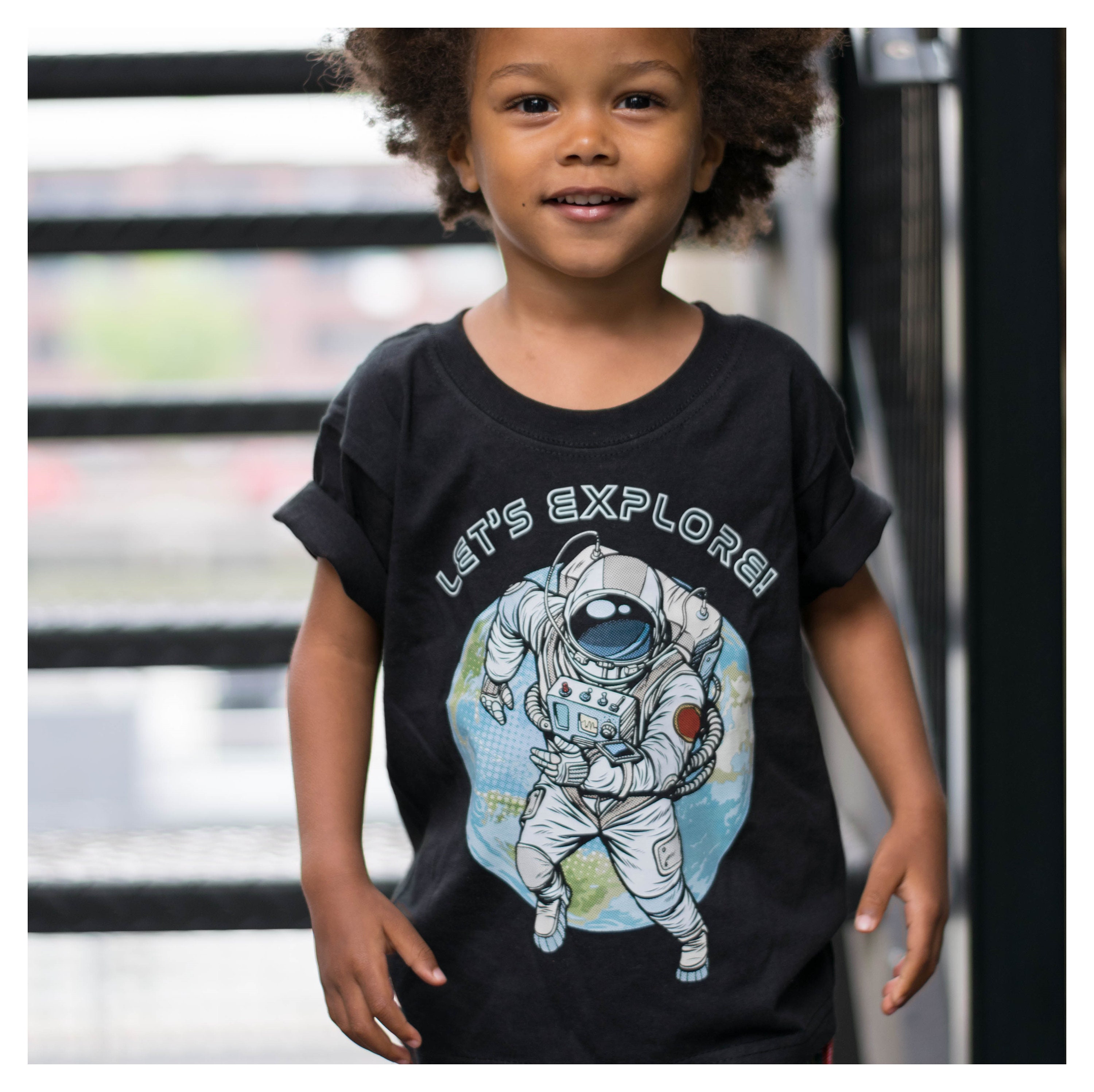 応援グッズ SPACE AGE APPAREL HIP LOCK T-SHIRT XS Let's Explore Outer Space Kids T-shirt, - Etsy